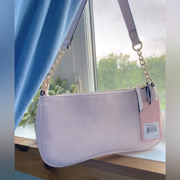 pink juicy couture shoulder bag - Picture 2 of 5